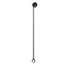 Shower Rods 24" Swivel Ceiling Support for Sloped/Angled Ceilings &