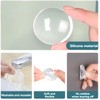Wall Protectors from Door Knobs-Efbock Silicone Door Stoppers Wall Protector-Premium