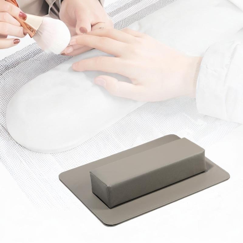 perfeclan Nail Arm Rest with Table Mat,Manicure Armrest Cushion,Professional,Soft,Easy to