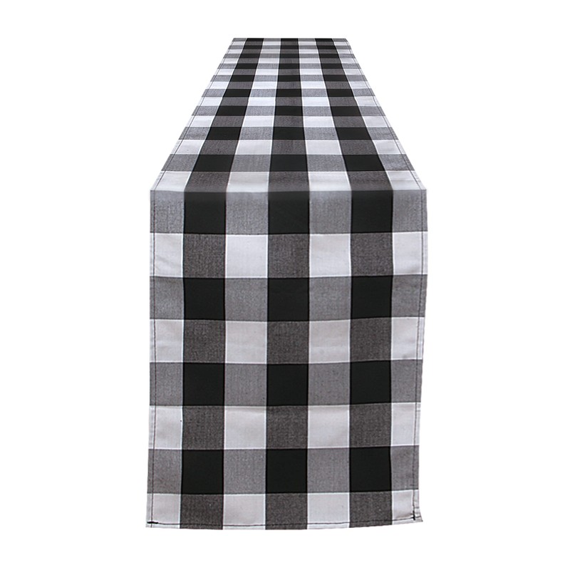 JOYIN 14 × 108” Christmas Table Runner, Buffalo Check Collection