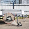 Jack Wheel Chock Stabilizer, Heavy Duty Rubber Trailer Wheel Chock