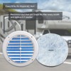 RV Air Conditioner Filter - 5.25" Round Air Duct AC