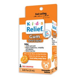 Kids Teething Oral Solution (Orange Flavour) (0.85oz) 25ml
