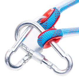 HFS(R) Multi-Purpose Rope, Multi-purpose Rope, Assistant Rope, Gardening Rope, Washing Rope, Load Capacity 462.5 lbs (2100 kg), 22.8 ft (10 m), Storage Bag Included (Blue)