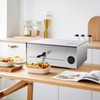 Electric Pizza Oven, Stainless Steel Pizza Baker With Auto Shut-off,