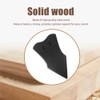 DONGKER Wall Mount Sword Plaque,Adjustable Wooden Sword Stand w/ Hooks&