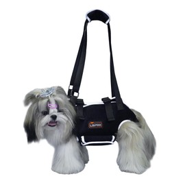LISPOO Dog Lift Harness for Senior Dogs, Small and Medium Dogs, Full Body Dog Lift Harness for Hip dysplasia, Arthritis, Dog Full Body Harness Help Loss of Stability Dogs Walk S