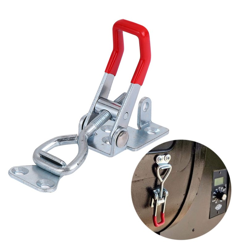 COHEALI 4Pcs Heavy Duty Adjustable Toggle Clamps Iron Latch Clamps