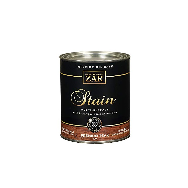 ZAR 12012 Wood Stain, QT, Premium Teak