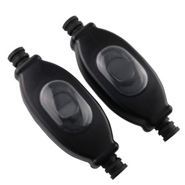 AXLIZER 2PCS Outdoor Dustproof Rocker Switch, Waterproof Switch, Appliance Switch, Inline ON/Off Rocker Switch