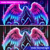 BVBOX Blacklight Tapestry,WingTapestry Glow In The Dark,UV Reactive Black Light