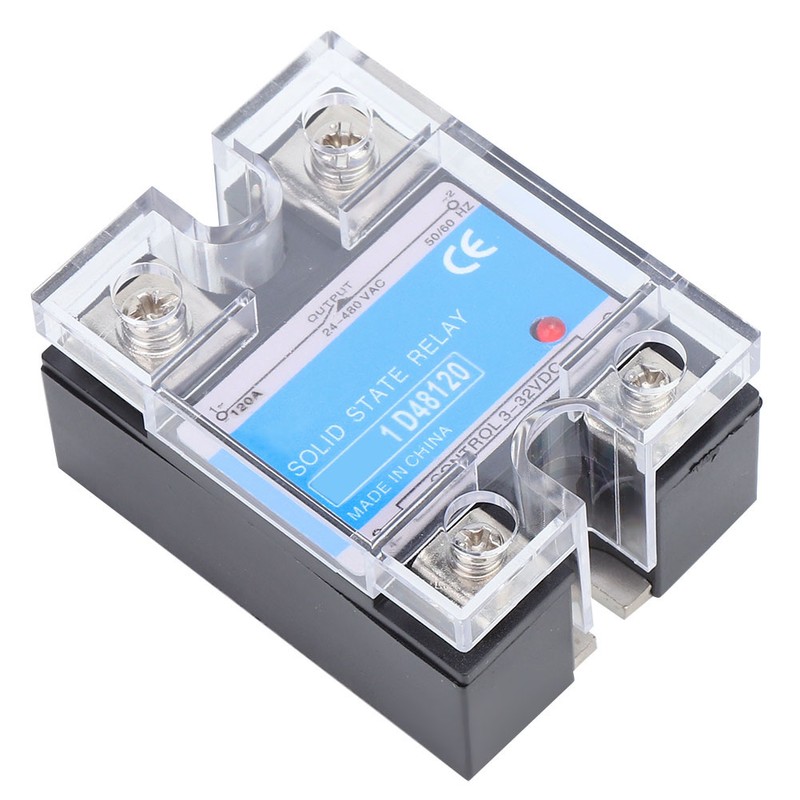 Solid State Relay 3-32VDC Input 24-480VAC Load DC AC SSR