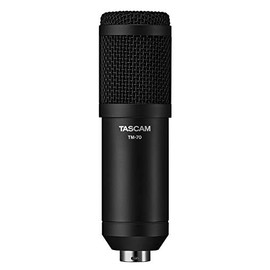 Tascam Dynamic Microphone for Professional Podcasting and Live Streaming (TM-70)