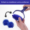 Massage Balls, Massage Roller, Hedgehog Ball, Massage Roller with Handle,