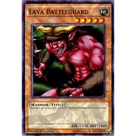 YU-GI-OH! - Lava Battleguard (SP15-EN003) - Star Pack ARC-V - 1st Edition - Shatterfoil