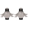 Kadimendium 2Pcs Thermostat Switch Sensitive Auto 250V 25A KSD302R Dual