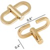 ZHU YU CHUN Adjustable Metal Buckles for Chain Strap Bag,