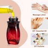 WIKNOW 3PCS 50ml /30ml Roller Glass Bottles for Essential Oils