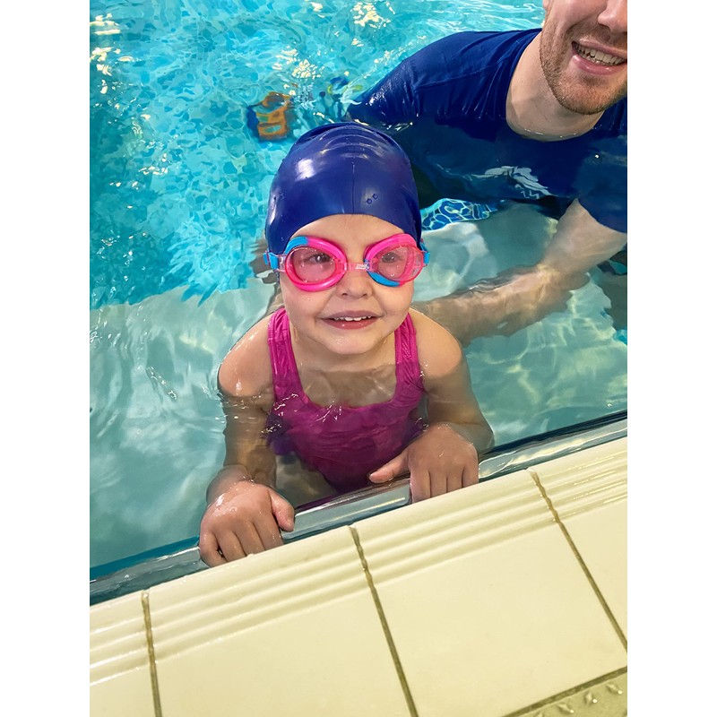 Zoggs Baby Little Flipper Swimming Goggles, Pink/Blue, 0-6 Years