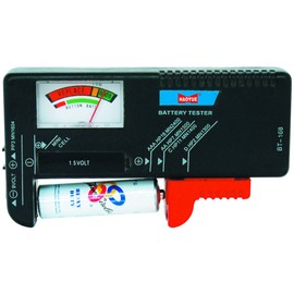 New BEYUTION@ Universal Battery Tester Load f Test all AAA AA C D Lithium and 9V batteries