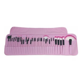Monzó Brochas De Maquillaje Profesiona, Set De 32 Piezas 5 Colores