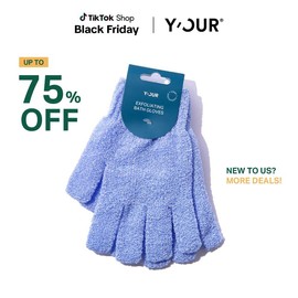 Exfoliating Scrub Gloves for Body - Smooth Skin Mitts, Gentle Skin Exfoliator for Sensitive Skin, Eco Friendly Body Cleansing Exfoliating Gloves, for Men and Women Accessories Shower