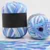 Healifty Multicolor Gradient Cotton Yarn Soft Knitting Wool 5 Rolls