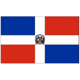 Klicnow Dominican Republic National Flag 5Ft X 3Ft