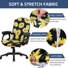 YOXEULL Sunflower Computer Office Chair Covers Stretchable Soft Fit Universal