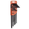 Bahco BE-9780 Hexagon Offset Screwdrivers Set, Black/Orange