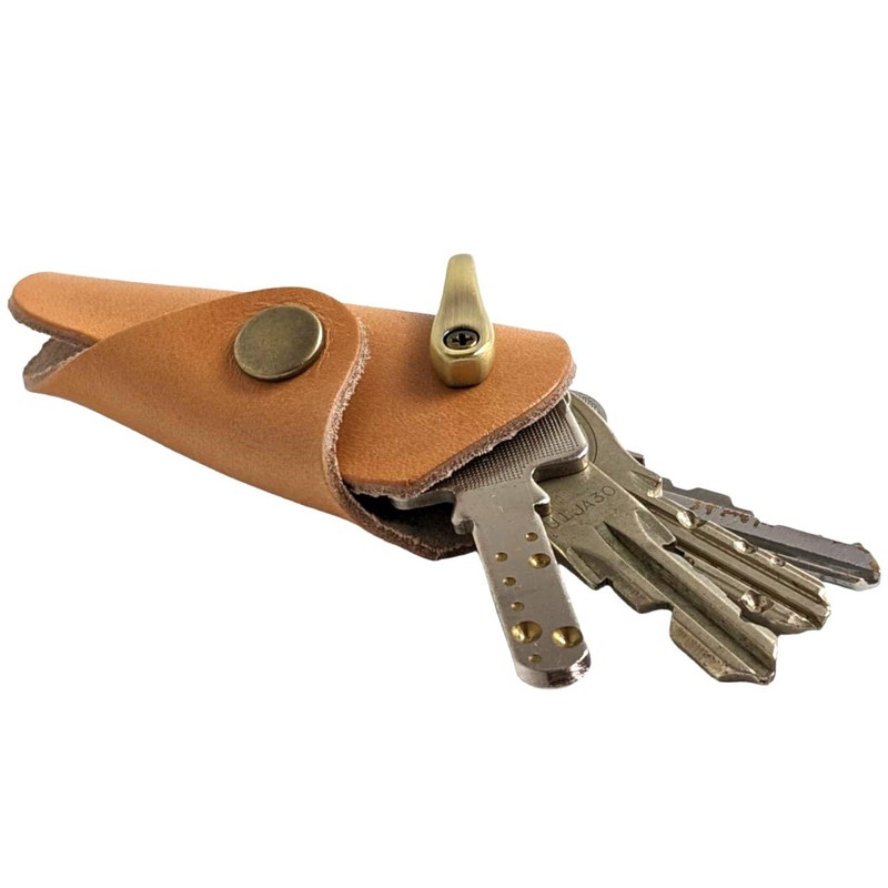 [PLUS EIGHT ONE +81] Tochigi Leather Key Case, Leather, Genuine