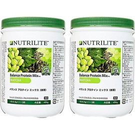 Nutrilite 뉴트리라이트 발란스 프로틴 믹스 말차 500g 2개 Nutrilite Balance Protein Mix Matcha 500g 2 Pack