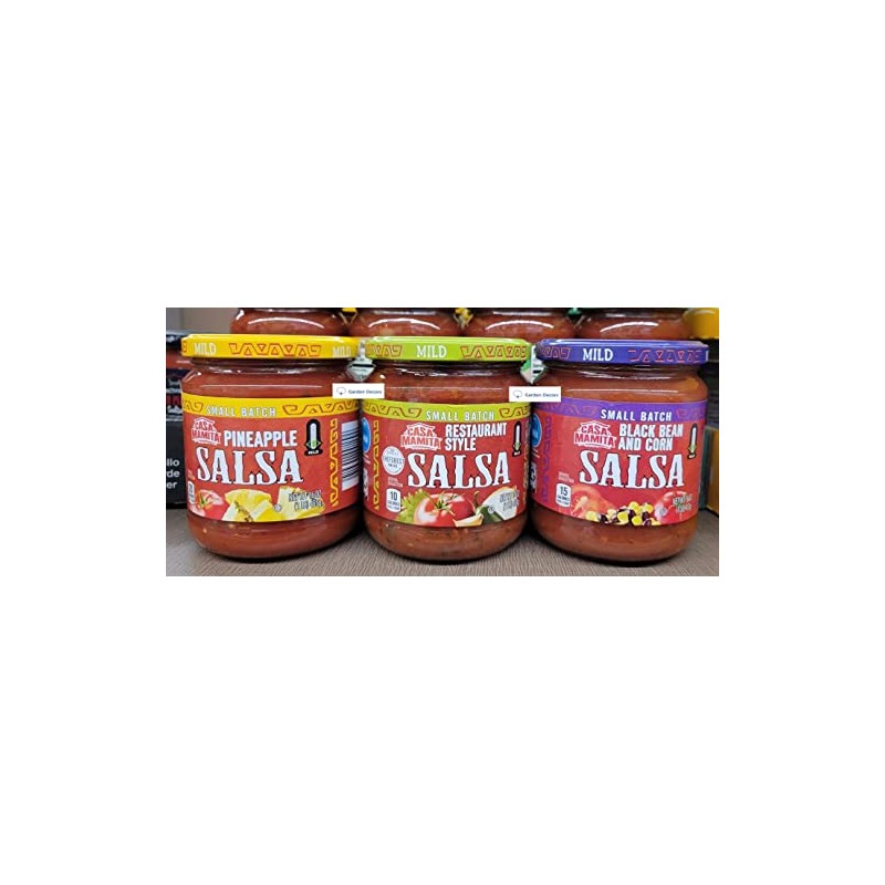 TraderB Casa Mamita Small Batch Mild Pineapple, Restaurant Style, Black