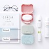 Pack of 3 Soap Boxes, Waterproof Travel Soap Box, Square