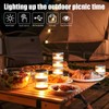 oneleaf Atmosphere Light Portable LED Night Light, Candle lamp, Three