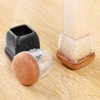 16PCS Extra Large Chair Leg Floor Protectors, Felt Furniture Pads