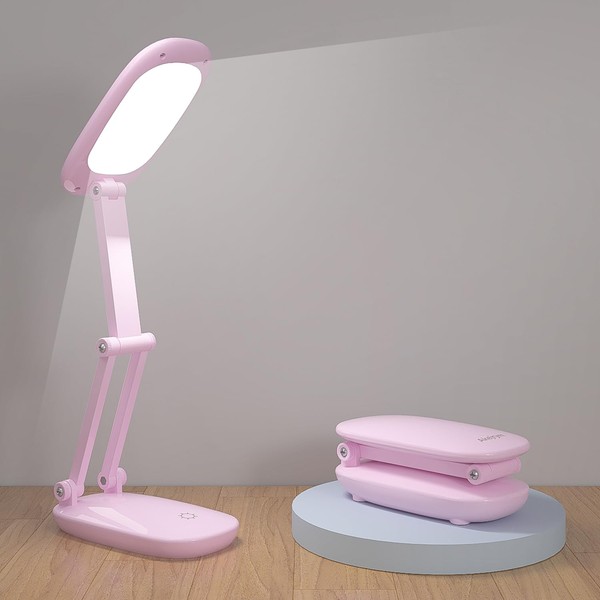 Akejrym LED Desk Lamp for Office Home & Battery Operated