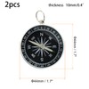Boguish 2 Pcs Pocket Compass, Survival Sports Navigation Compass with