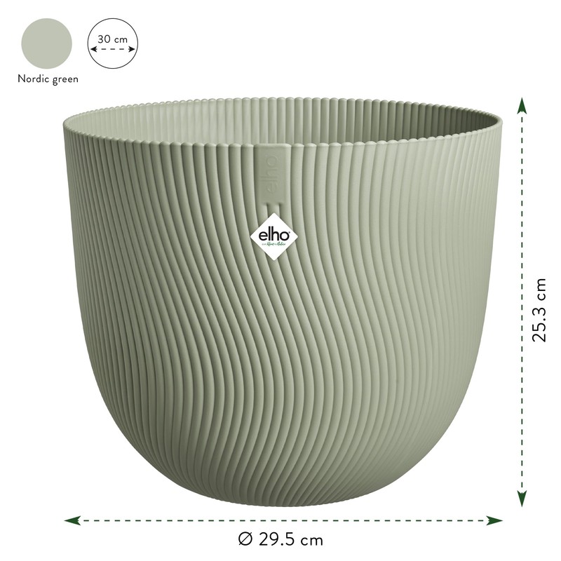 elho Sereh Round 30 - Flower Pot for Indoor and