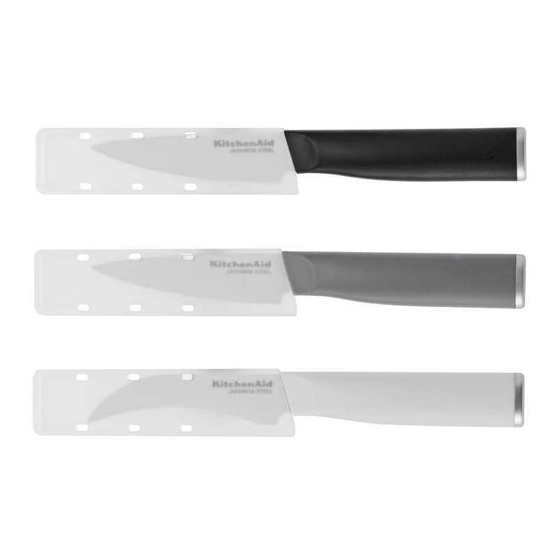 KitchenAid Paring Knife Set, High Carbon Stainless Steel Kitchen Knife