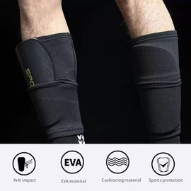 YSTrillion Shin Pads for Football, Pack of 2 Shin Pads, Children & Men, Football, Lightweight Football Shin Pads for Calf Injuries