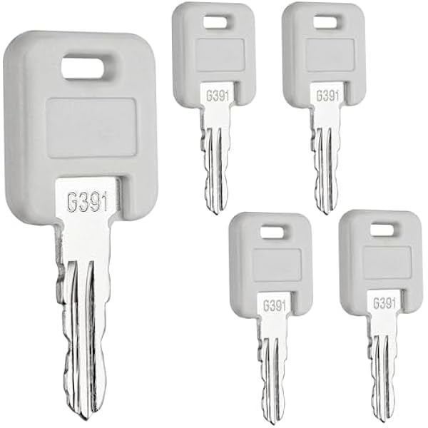 5 Pcs G391 RV Keys - Camper & RV Replacement