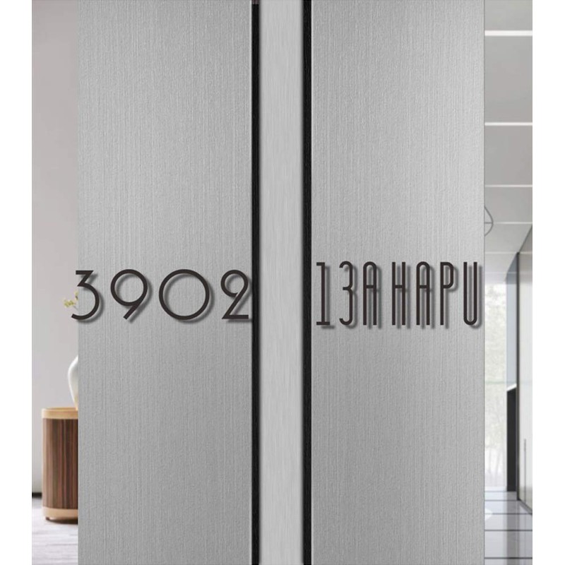 PFLife Door Numbers for House Apartment Plaque Mailbox 4 Inch