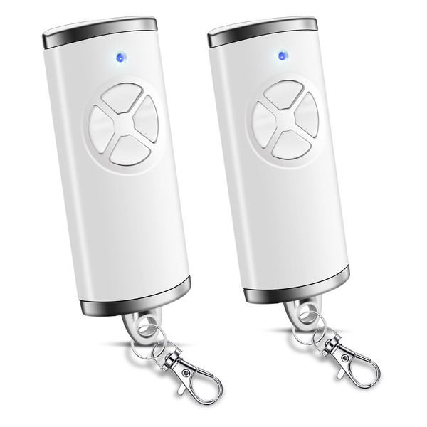 868MHZ Remote Control Garage Opener 4 Channel Handheld Transmitter White