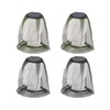 Zodaqian 4 Pack Mosquito Net Head Cover, Lightweight Fly Nets