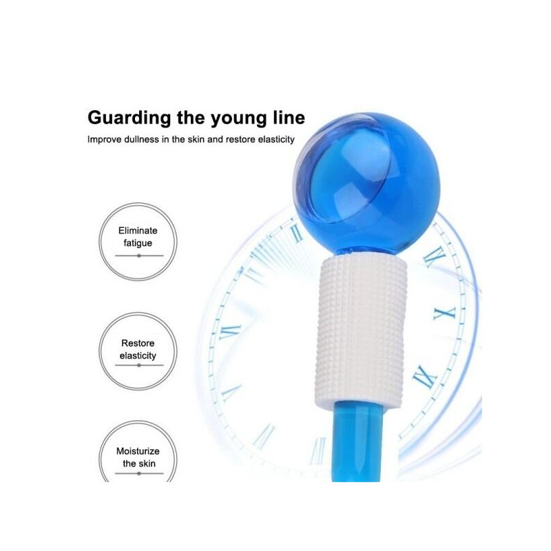 1PCS 페이스 롤러 타이트닝 홍조 진정 살롱 글로브 마사지 스킨