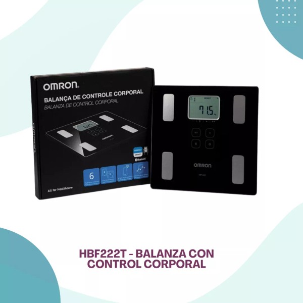 Omron Balanza Con Control Corporal  - Hbf222t