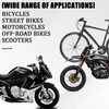 Hirificing Motorcycle Lock, Motorcycle Locks Anti Theft Heavy Duty Anti-Theft