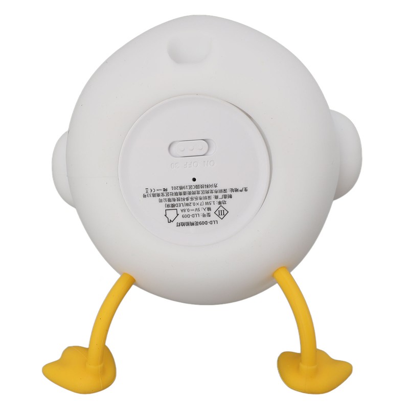 Cute Duck Night Light Silicone Night Lamp 1200mAh Rechargeable Animal