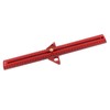 Woodworking T Track Ruler Multifunctional Aluminum Alloy Portable Wood Measuring